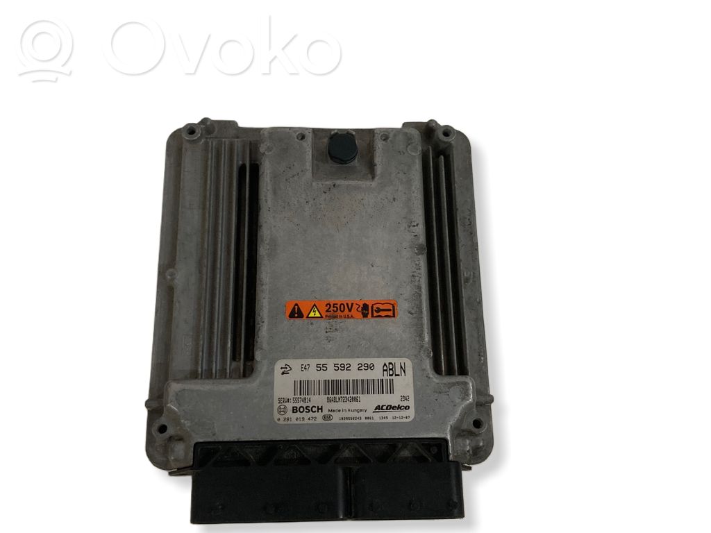 Opel Insignia A Engine control unit/module 
