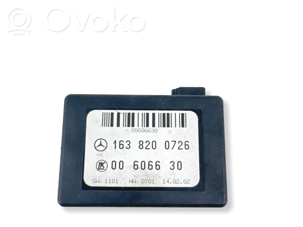 Mercedes-Benz ML W163 Sensor de lluvia 