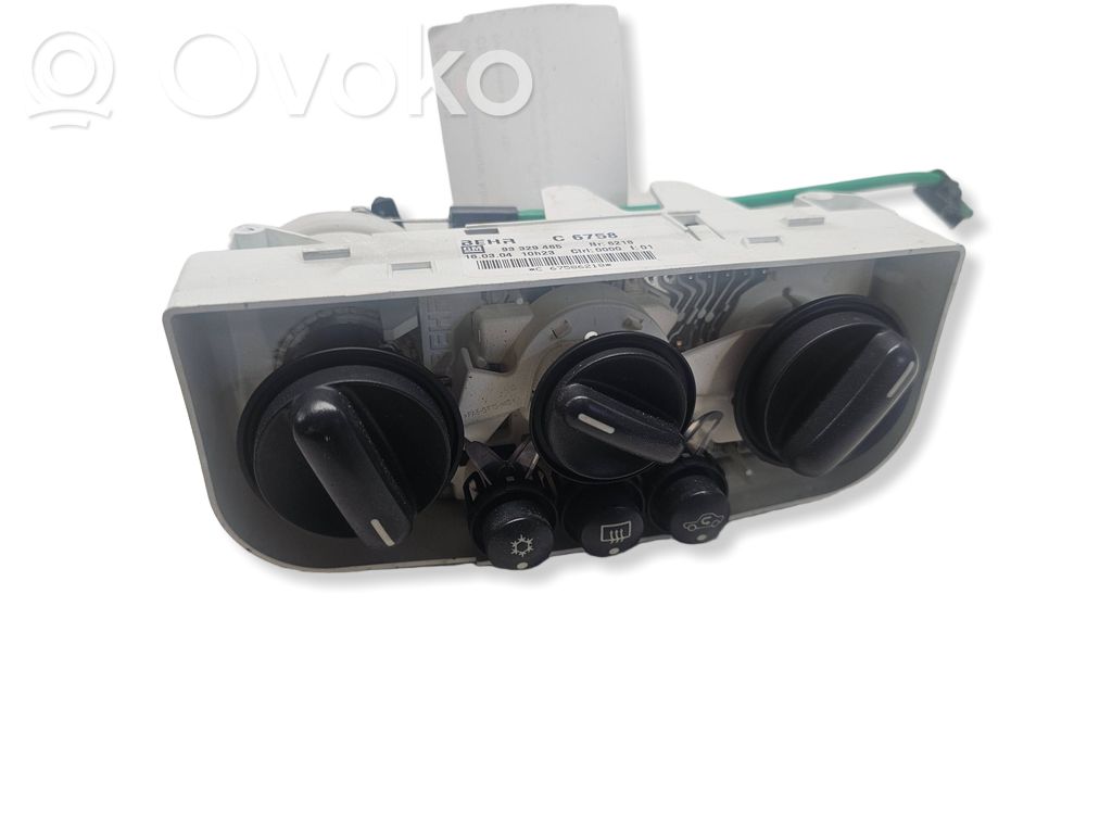 Opel Meriva A Climate control unit 