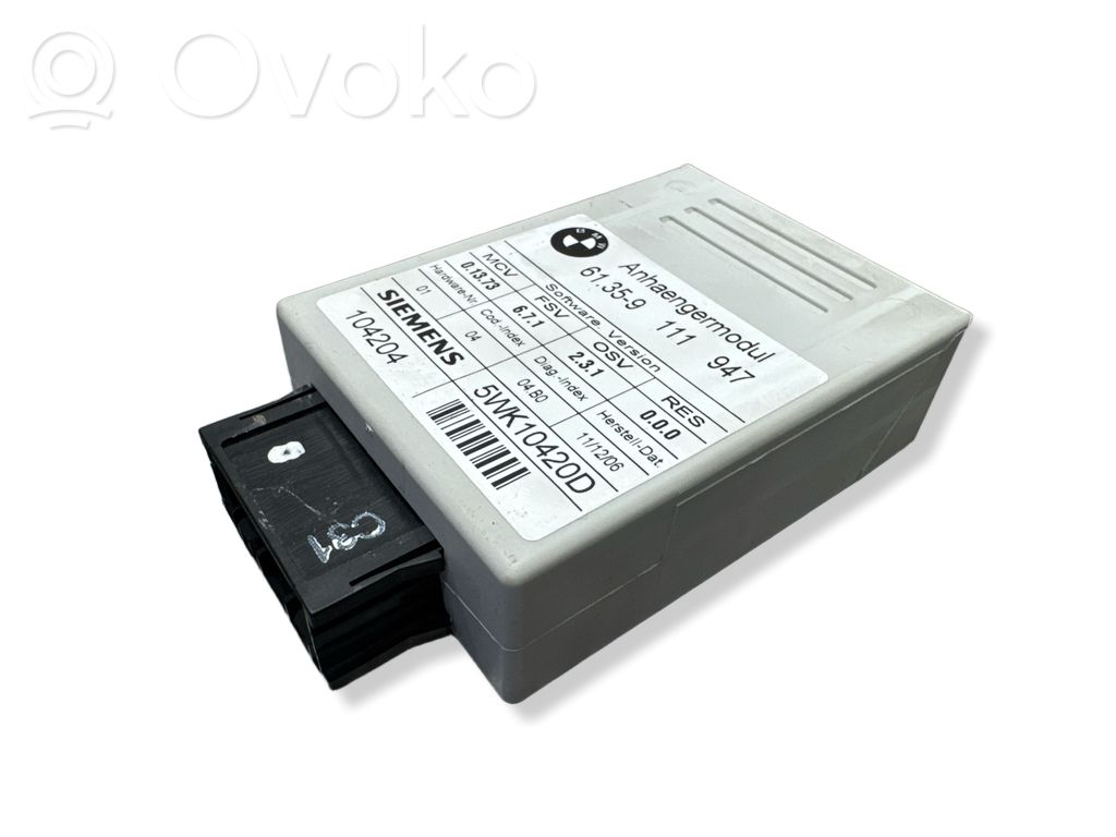 BMW X5 E70 Tow bar trailer control unit/module 
