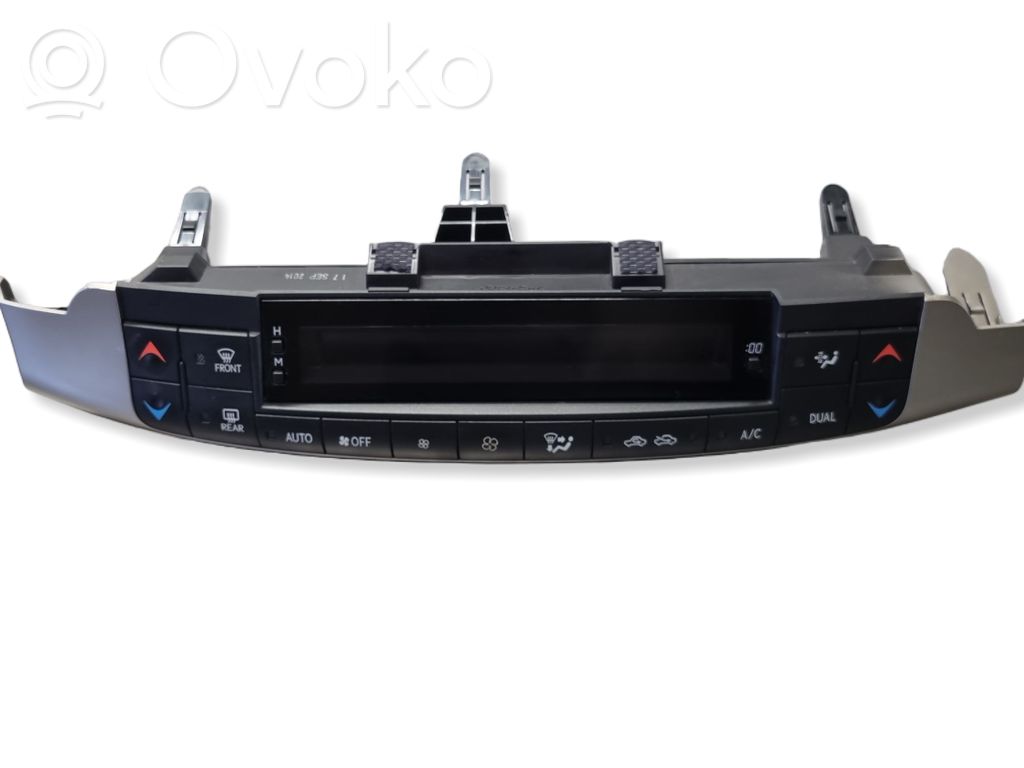 Lexus CT 200H Climate control unit 