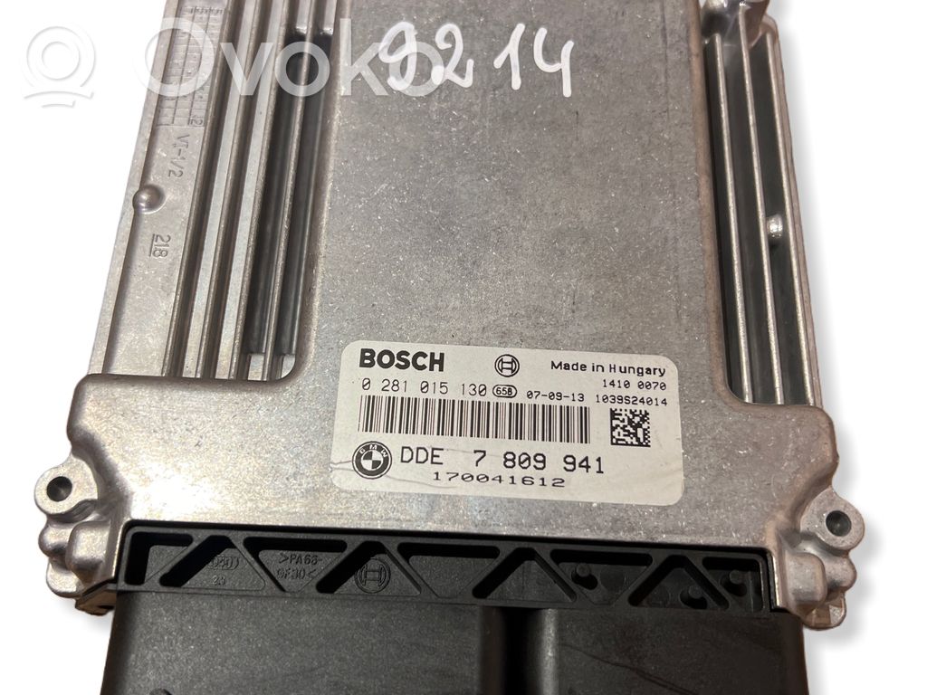 BMW 5 E60 E61 Engine control unit/module 