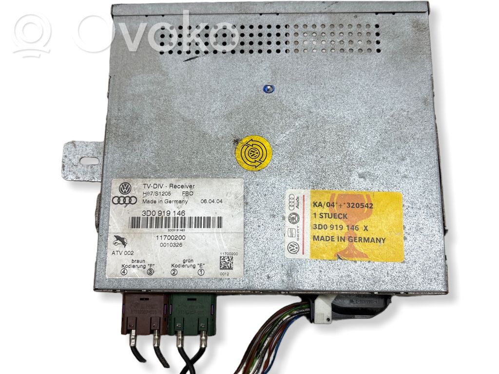 Volkswagen Phaeton Other control units/modules 