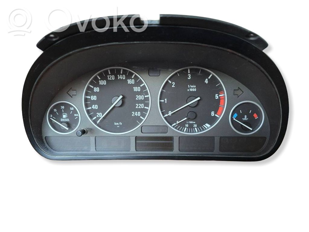 BMW 5 E39 Speedometer (instrument cluster) 