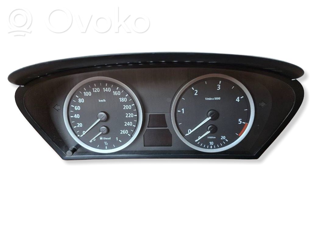 BMW 5 E60 E61 Speedometer (instrument cluster) 