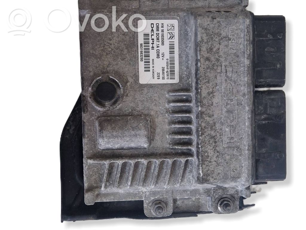 Toyota Proace Engine control unit/module 