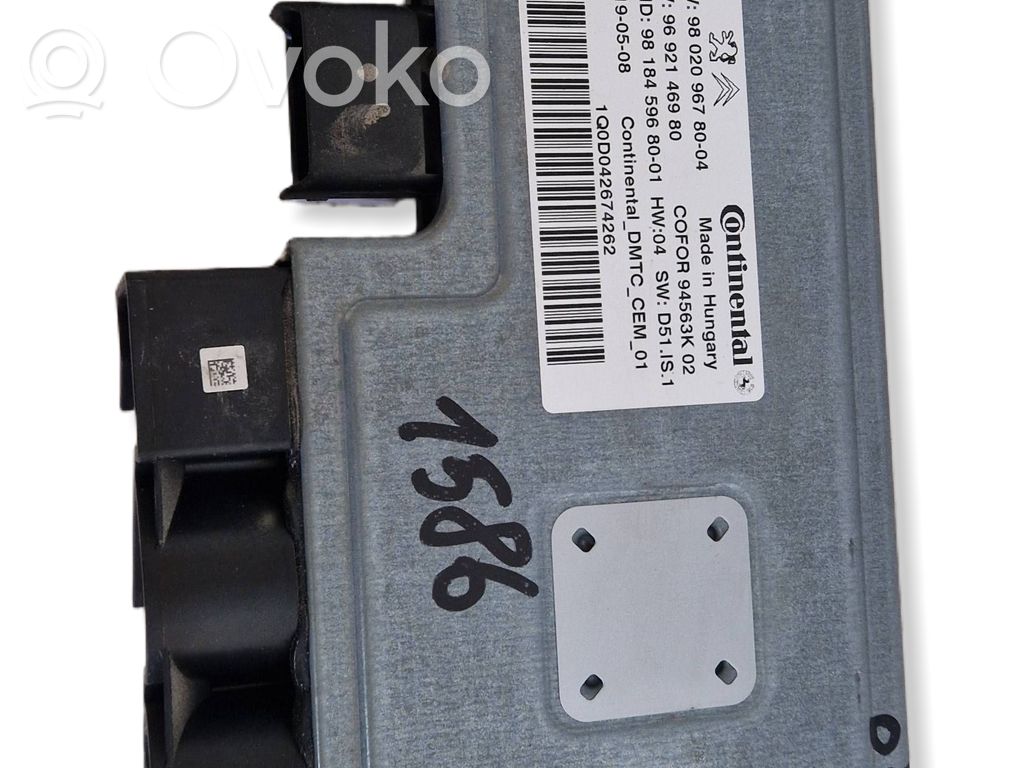 Toyota Proace Kiti valdymo blokai/ moduliai 