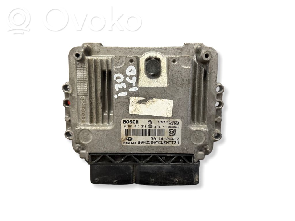Engine control unit/module   0281017213,391142A412,1039S46914