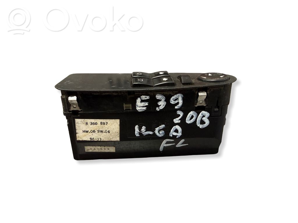 BMW 5 E39 Electric window control switch 