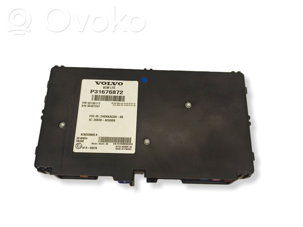 Volvo XC40 Comfort/convenience module 