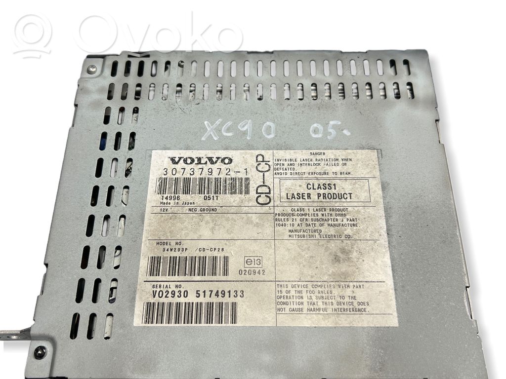 Volvo XC90 Unitate principală radio/CD/DVD/GPS 