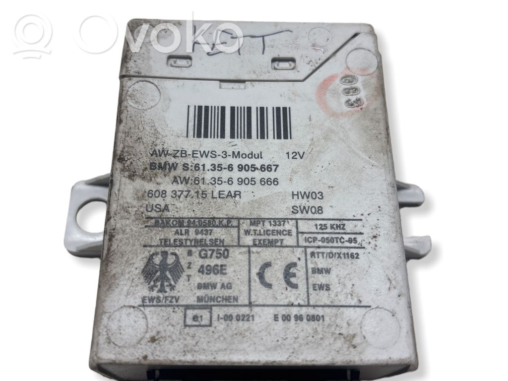Immobilizer control unit/module   61356905667,61356905666