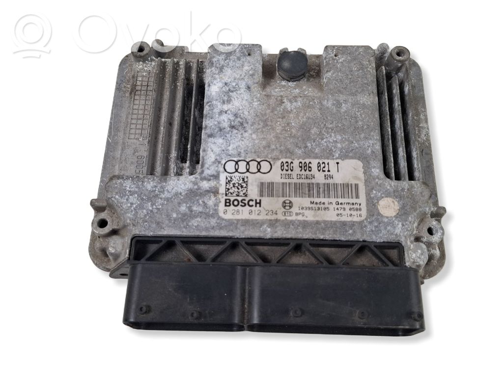 Audi A3 S3 8P Engine control unit/module 