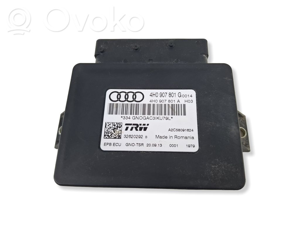 Audi A6 S6 C7 4G Hand brake control module 