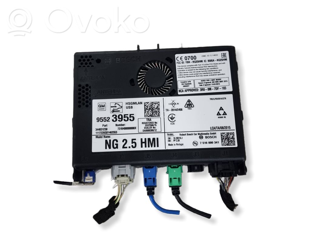 GPS navigation control unit/module   95523955