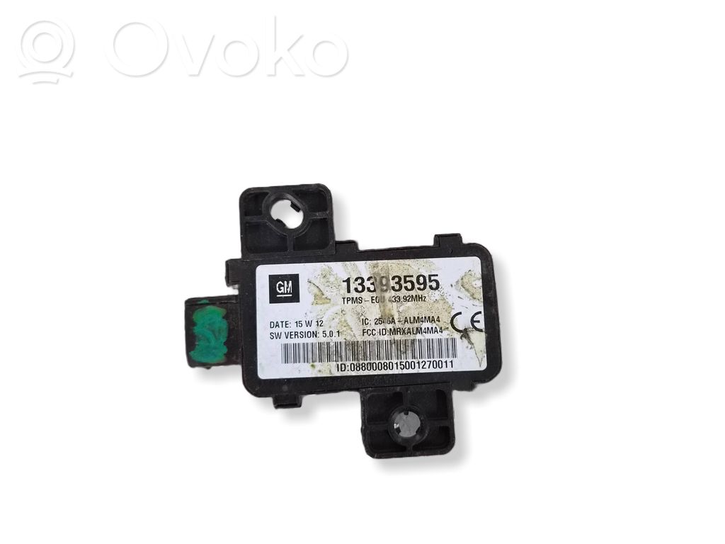 Opel Insignia A Tire pressure control unit 