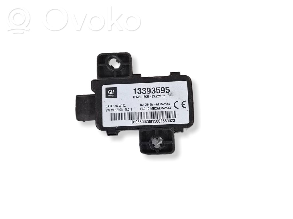 Opel Insignia A Tire pressure control unit 