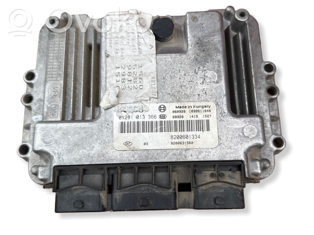 Renault Scenic II -  Grand scenic II Engine control unit/module 