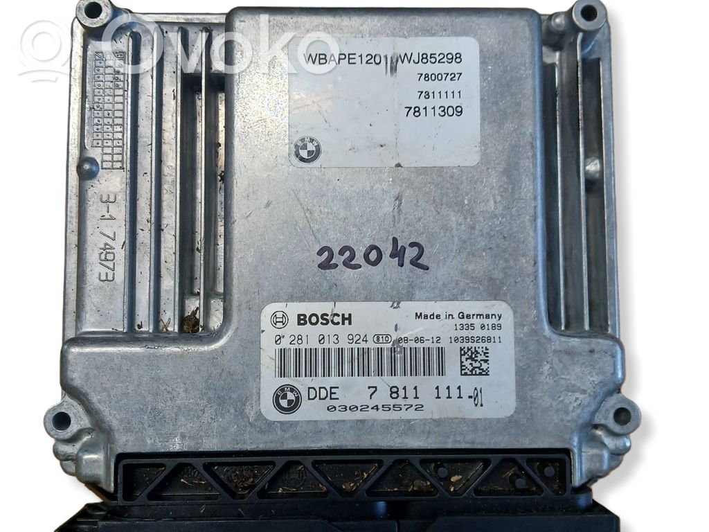 BMW X3 E83 Engine control unit/module 