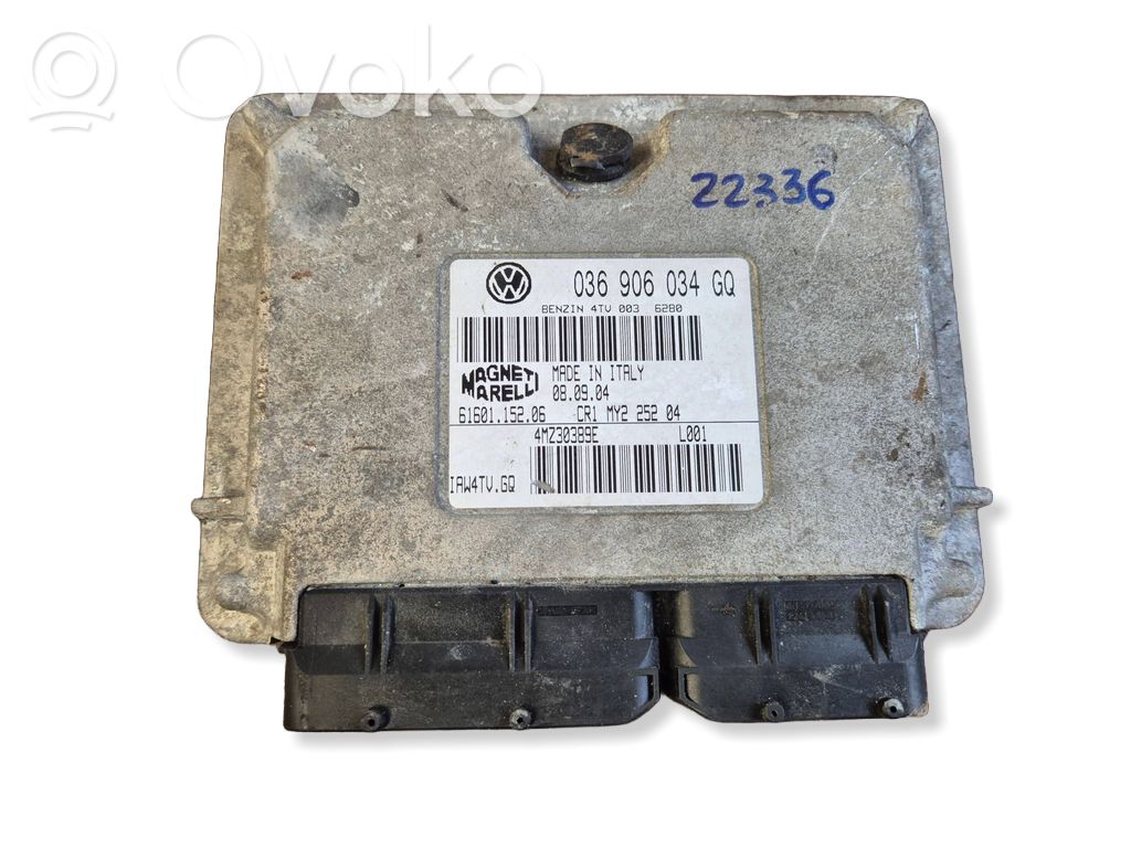 Volkswagen Polo VI Calculateur moteur ECU 
