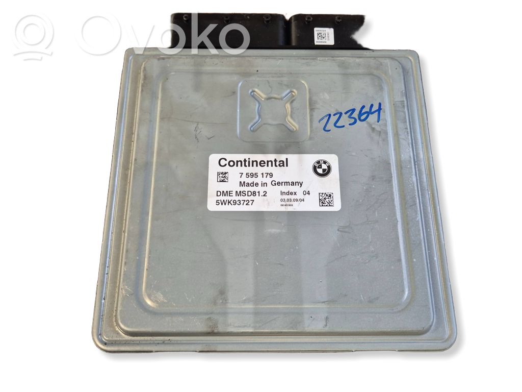 BMW 1 E81 E87 Engine control unit/module 