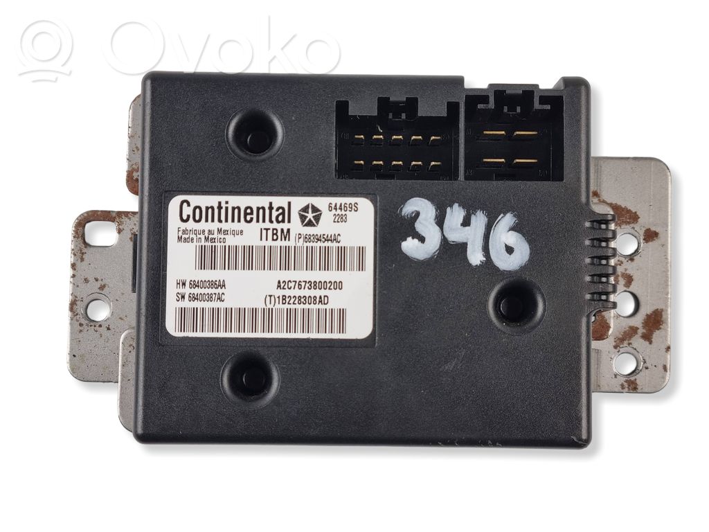 Dodge Durango III Tow bar trailer control unit/module 