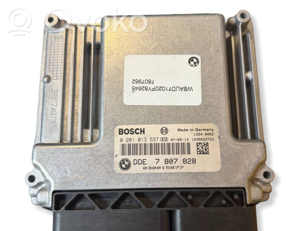 Engine control unit/module   0281013537,030015877,DDE7807828