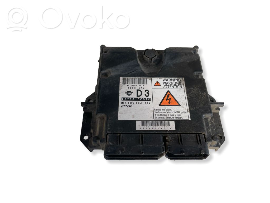 Engine control unit/module   23710EC07C,5800675,MB2758006754