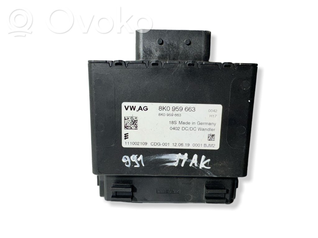 Autres unités de commande / modules   8K0959663,111002109