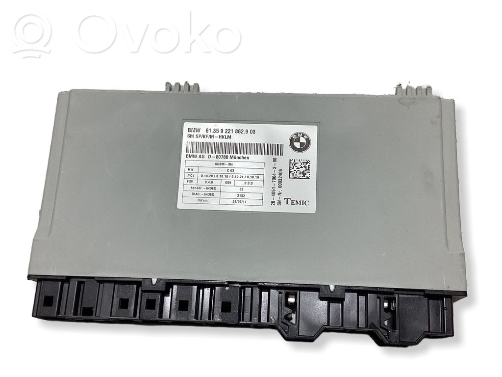 BMW X5 E70 Seat control module 