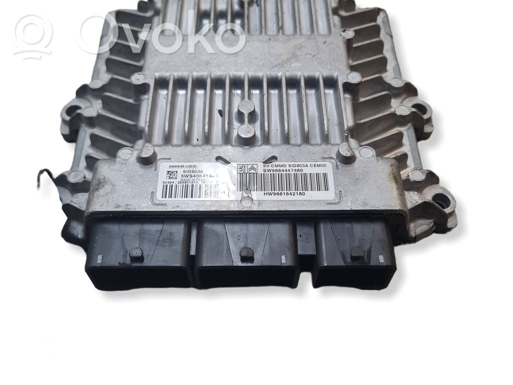 Peugeot 407 Engine control unit/module 