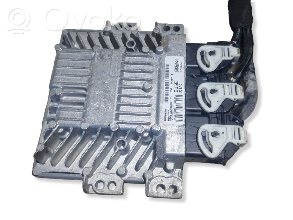 Engine control unit/module   7G9112A650TE,5WS40589FT