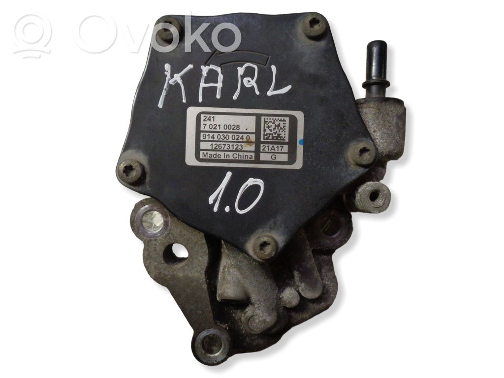 Opel Karl Vacuum pump 