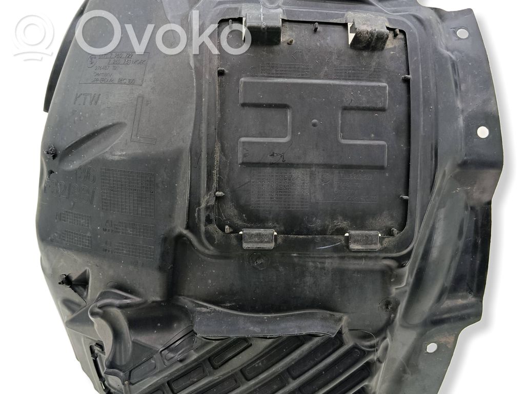 Front wheel arch liner splash guards   7260731,7260729
