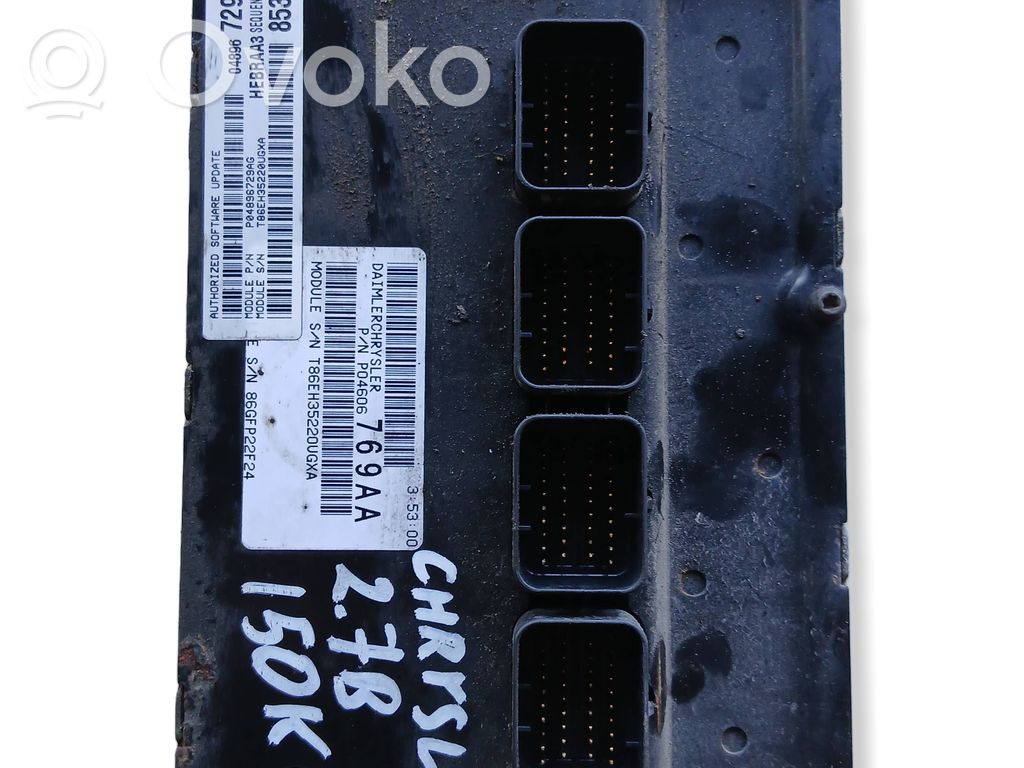 Chrysler 300M Engine control unit/module ECU 