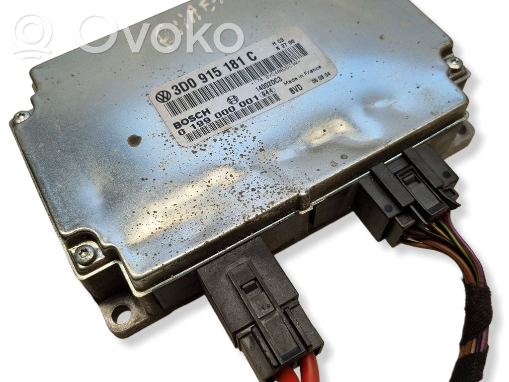 Volkswagen Phaeton Other control units/modules 