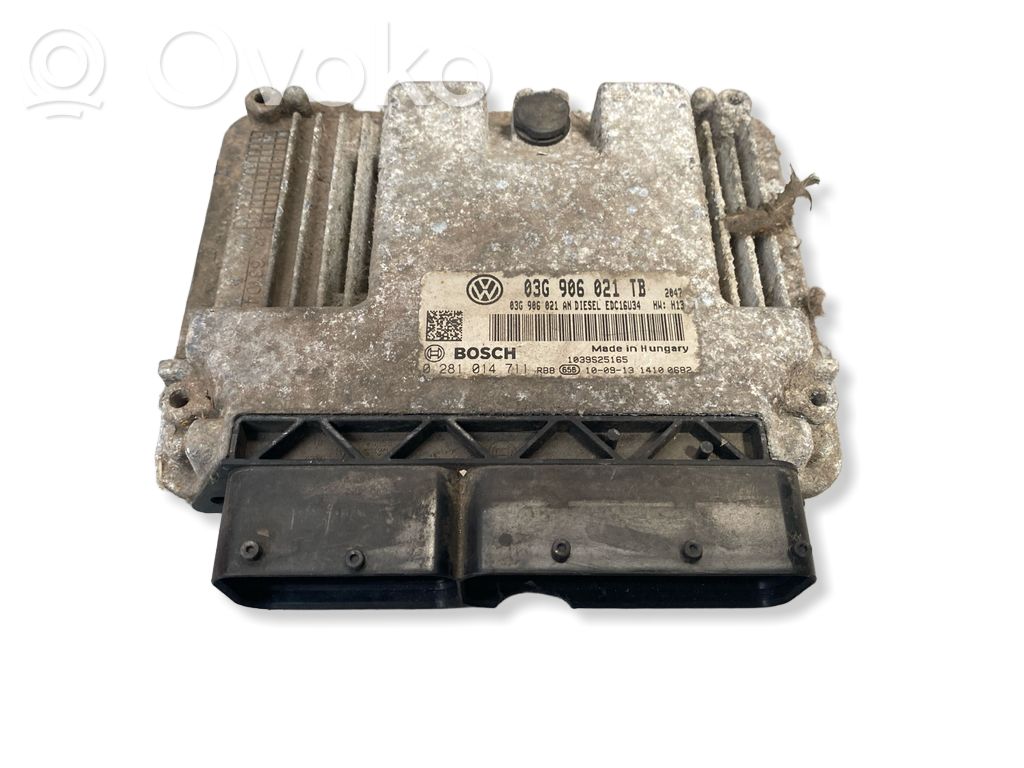 Engine control unit/module   03G906021AN,0281014711,03G906021TB