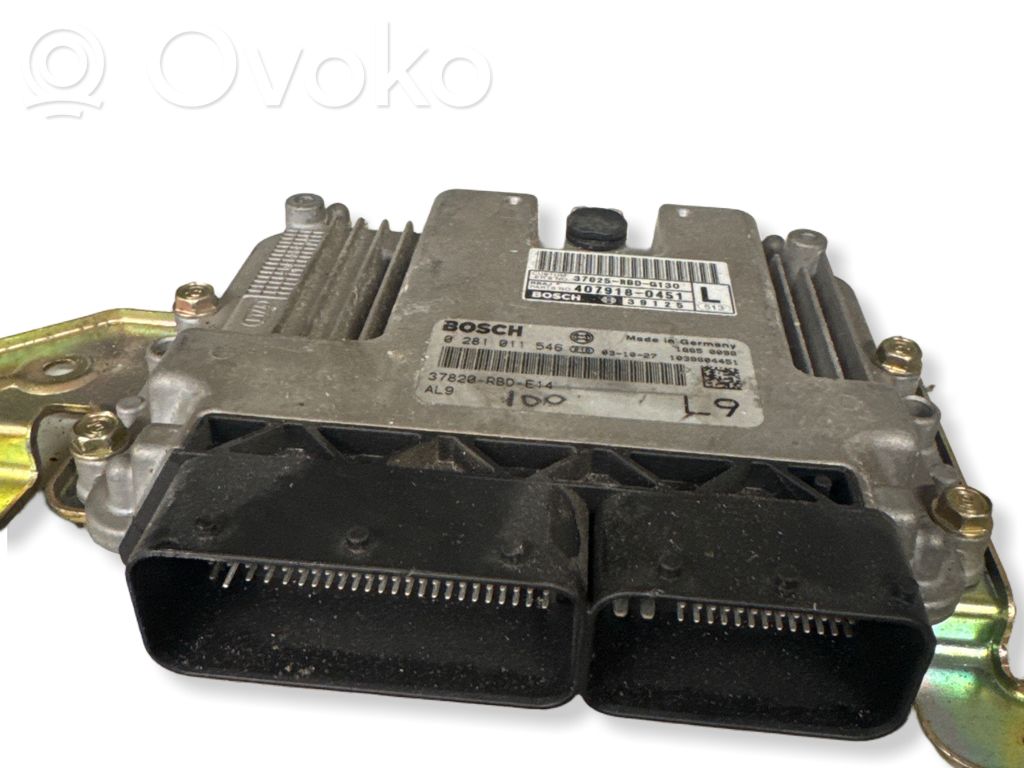 Honda Accord Engine control unit/module 