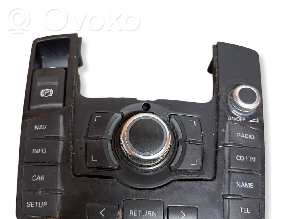 Audi A6 S6 C6 4F Console centrale, commande de multimédia l'unité principale 