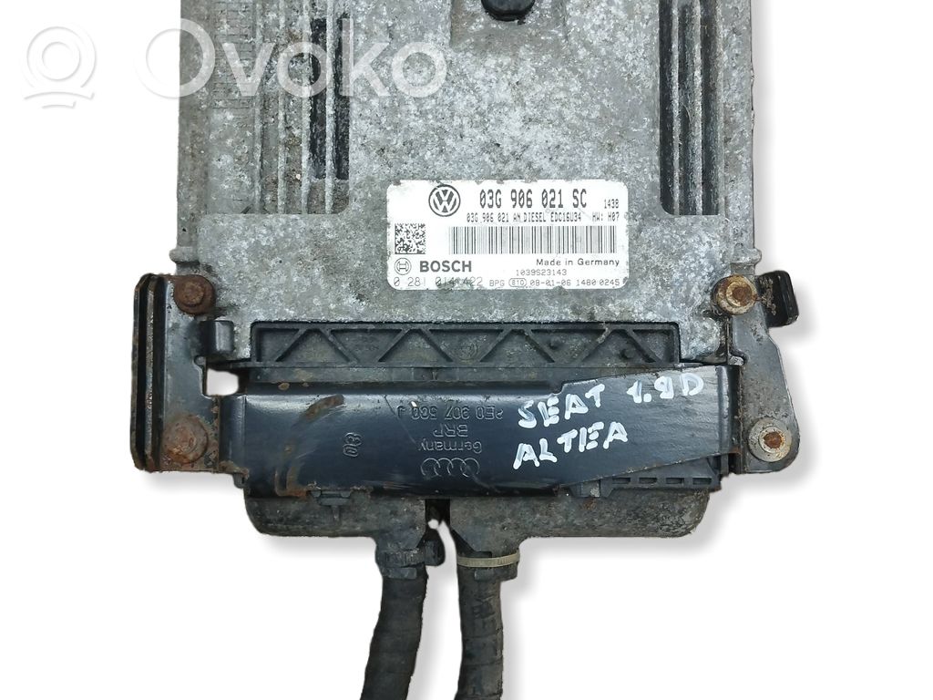Seat Leon (1M) Engine control unit/module 