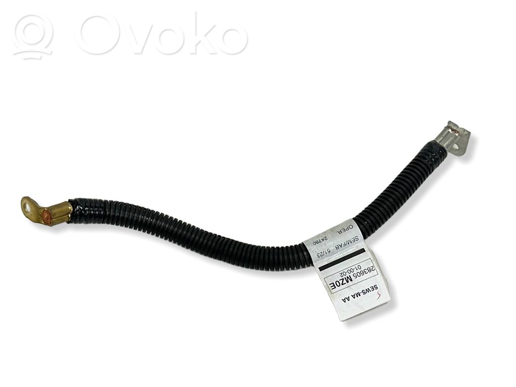 Negative earth cable (battery)   283605MZ0E,47959