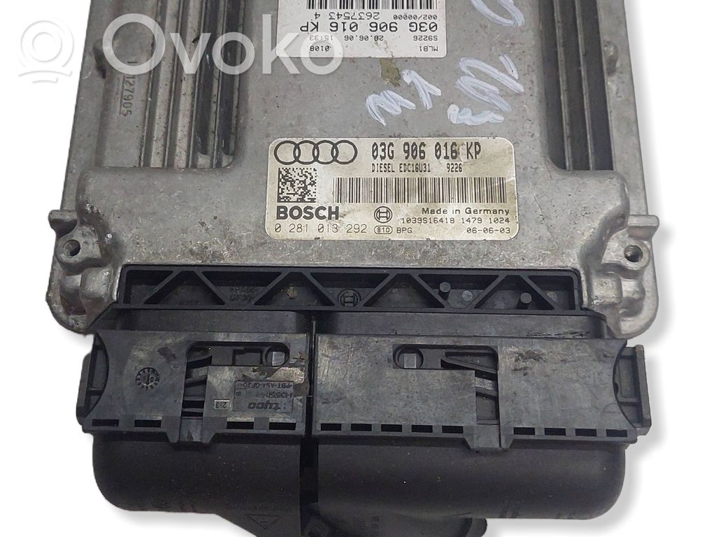 Audi A4 S4 B7 8E 8H Engine control unit/module 