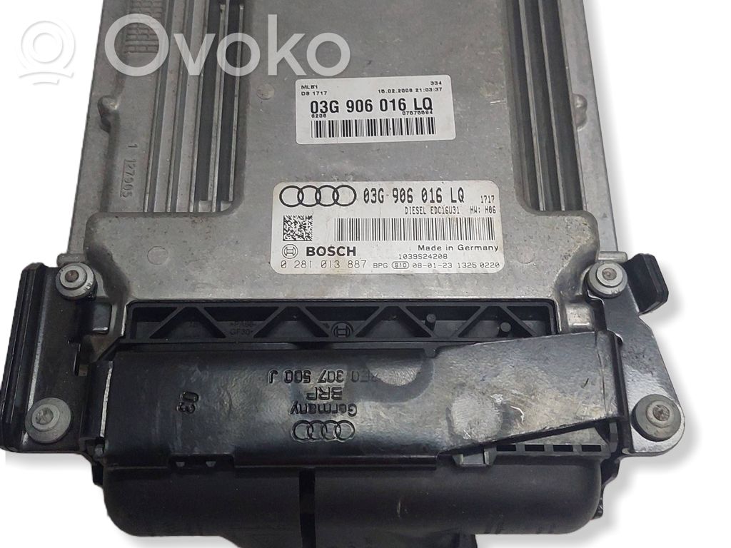 Audi A4 S4 B7 8E 8H Engine control unit/module 