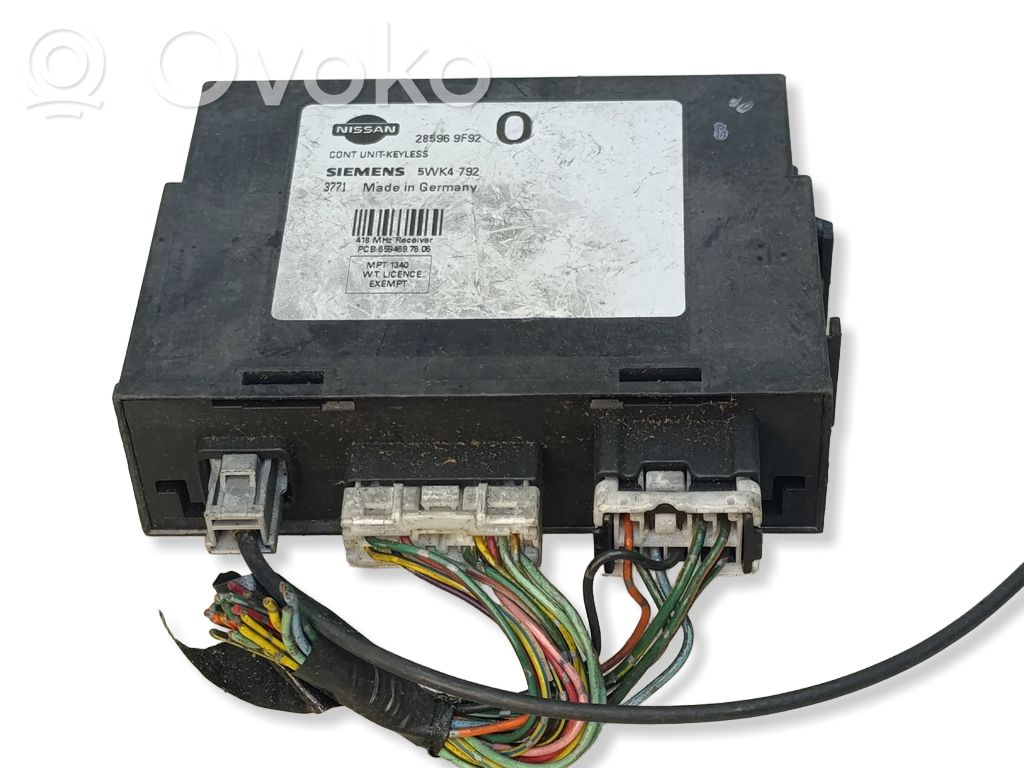 Nissan Primera Comfort/convenience module 