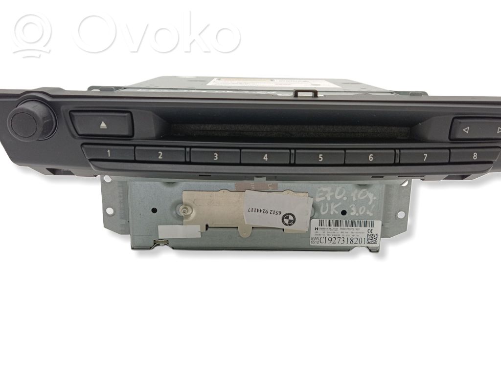 BMW X5 E70 Panel / Radioodtwarzacz CD/DVD/GPS 