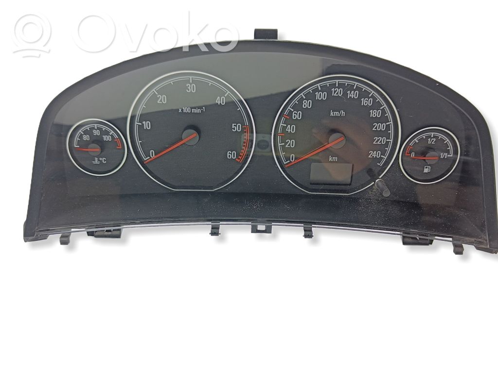 Opel Signum Speedometer (instrument cluster) 