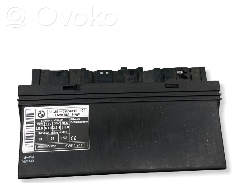 BMW 5 E60 E61 Komforto modulis 