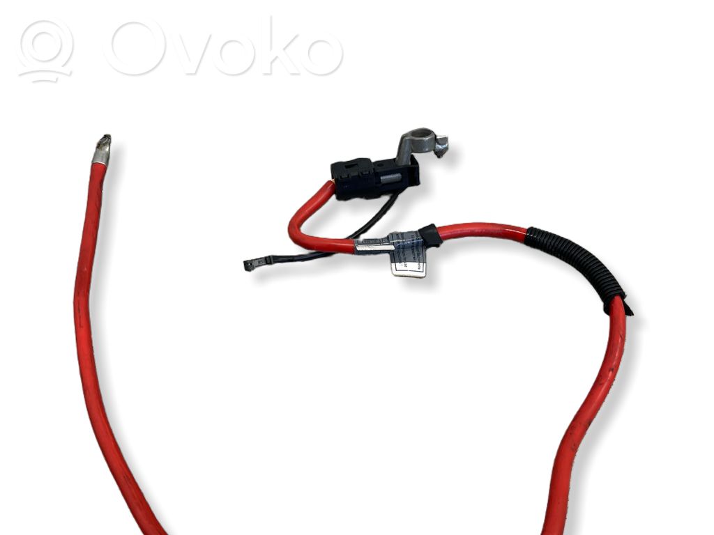 BMW 5 E60 E61 Pliusinis laidas (akumuliatoriaus) 