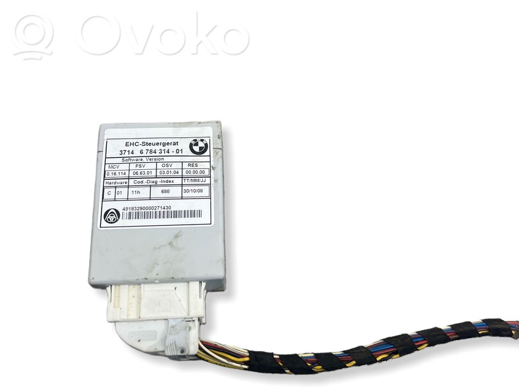 BMW 5 E60 E61 Air suspension control unit module (rear) 