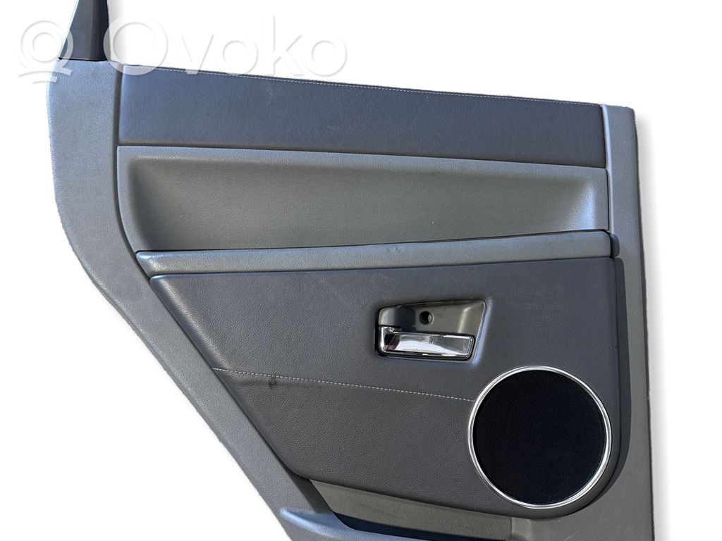 Rear door card panel trim